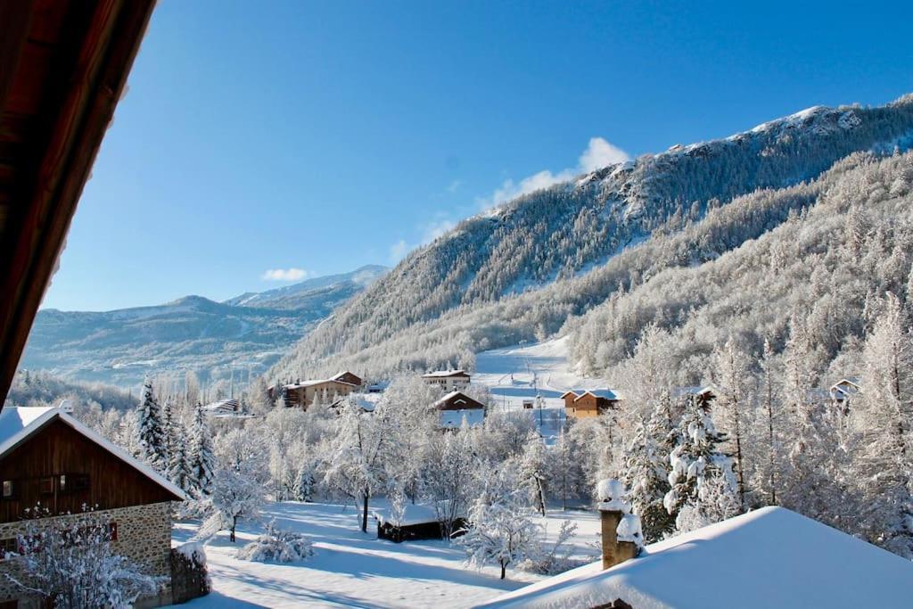 Bel Appartement - Parc National Des Ecrins Pelvoux Buitenkant foto