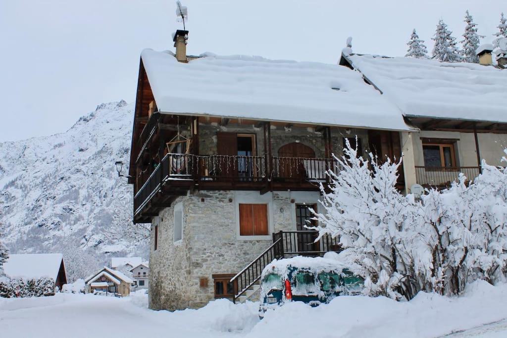 Bel Appartement - Parc National Des Ecrins Pelvoux Buitenkant foto