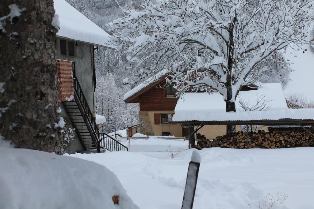 Bel Appartement - Parc National Des Ecrins Pelvoux Buitenkant foto