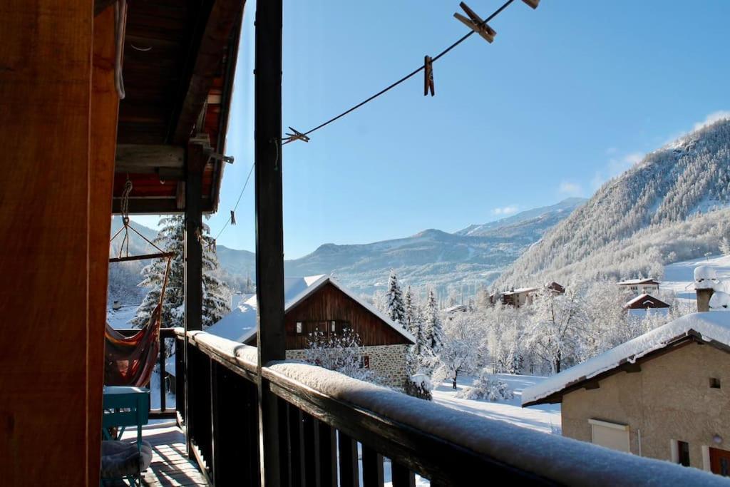 Bel Appartement - Parc National Des Ecrins Pelvoux Buitenkant foto