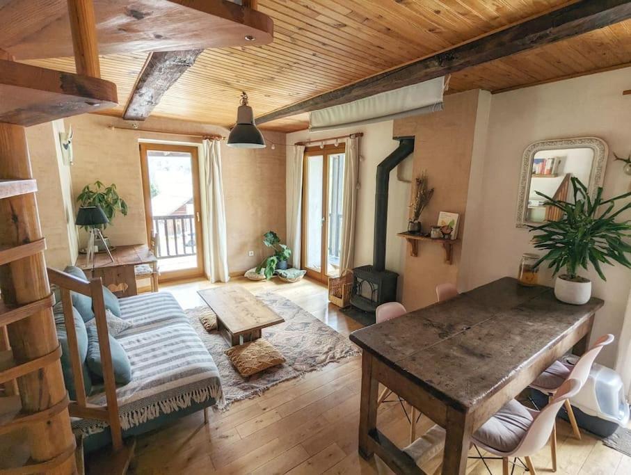 Bel Appartement - Parc National Des Ecrins Pelvoux Buitenkant foto